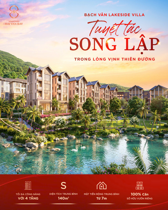 Song lập Bạch Vân Lakeside Villas 