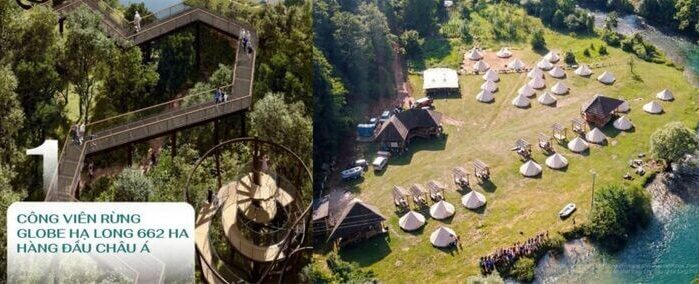 Chuỗi tiện ích Vinhomes Global Gate Hạ Long rừng