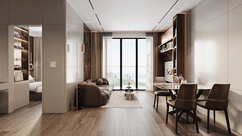Căn hộ 3PN Alumi Premium Văn Giang: Không gian sống lý tưởng cho gia đình đa thế hệ