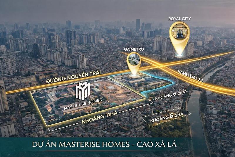 Masteri Iconic Nguyễn Trãi: 2 toà căn hộ cao cấp tại Hanoi Seasons Garden
