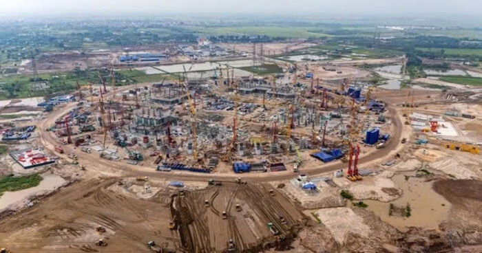 Quy mô sân vận động Hùng Vương tiến độ