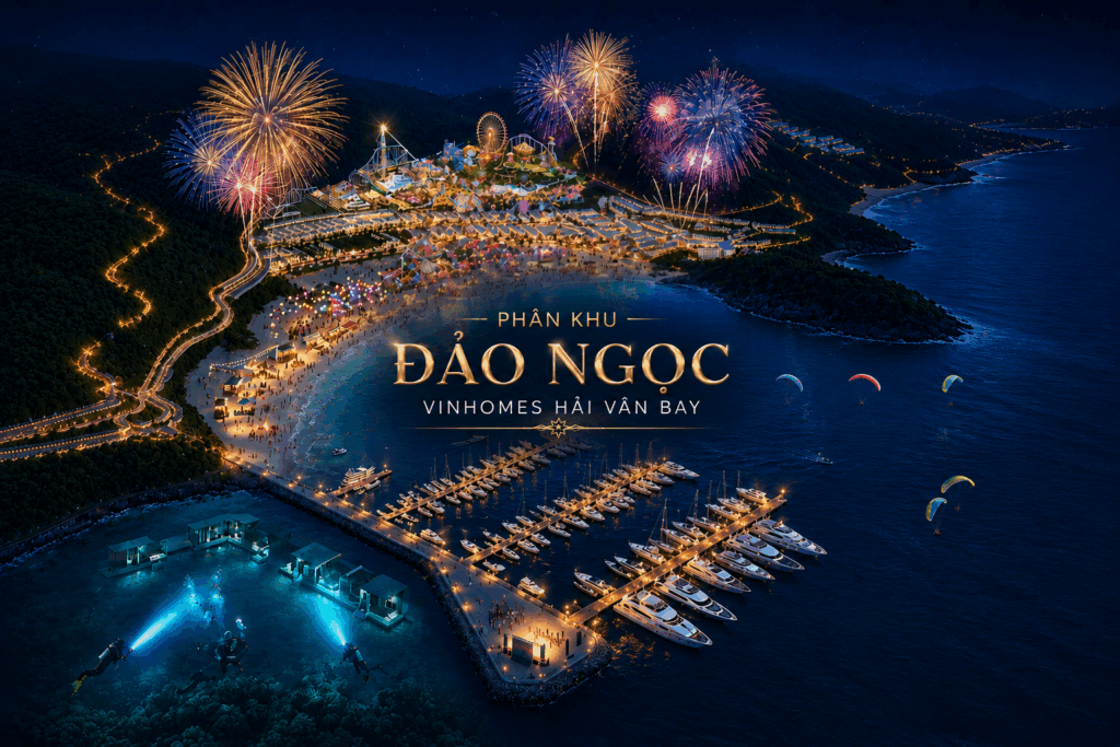 Ra mắt phân khu Đảo Ngọc Vinhomes Hải Vân Bay Ra mắt phân khu Đảo Ngọc Vinhomes Hải Vân Bay