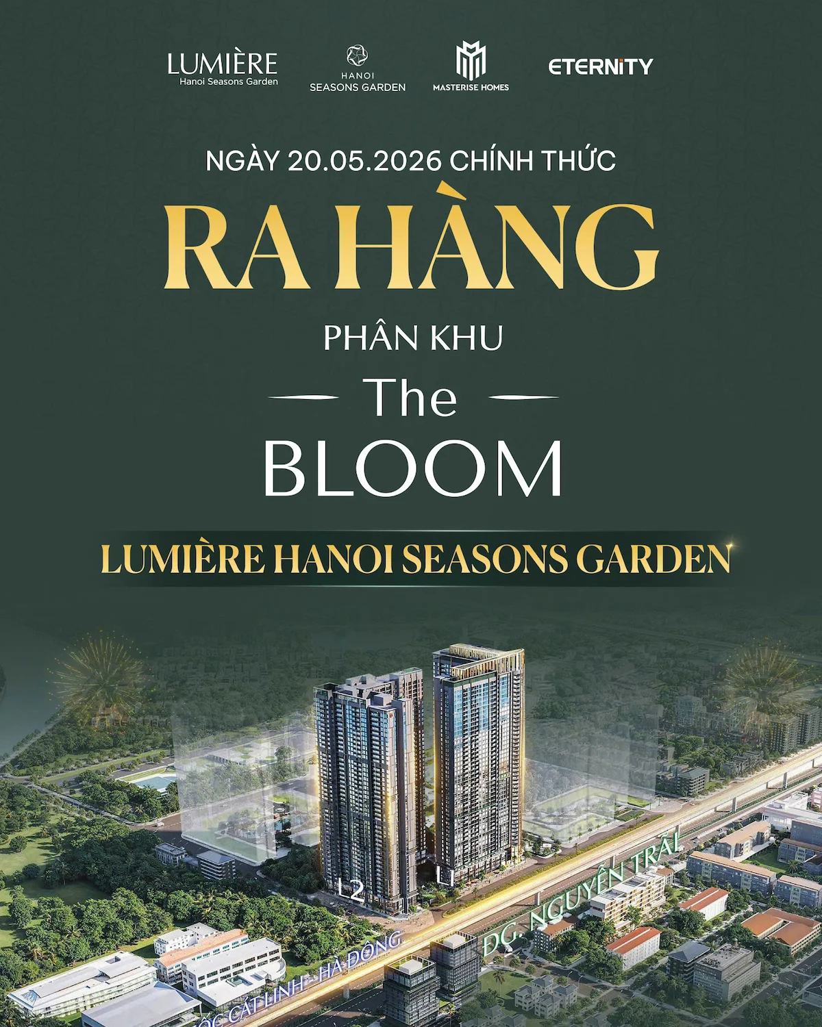 The Bloom Lumiere Hanoi Seasons Garden The Bloom Lumiere Hanoi Seasons Garden
