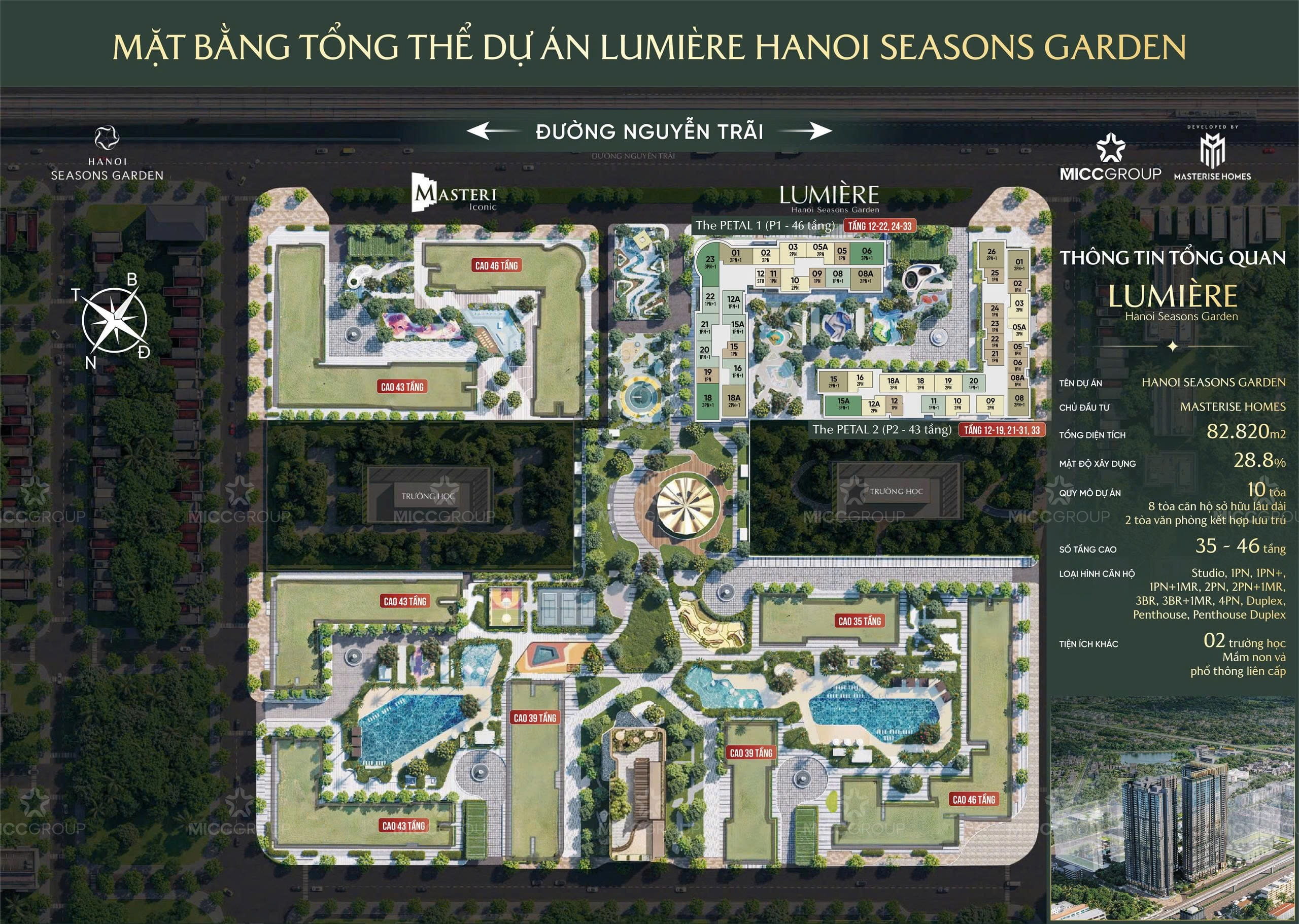 Tiến độ Hà Nội Season Garden Nguyễn Trãi