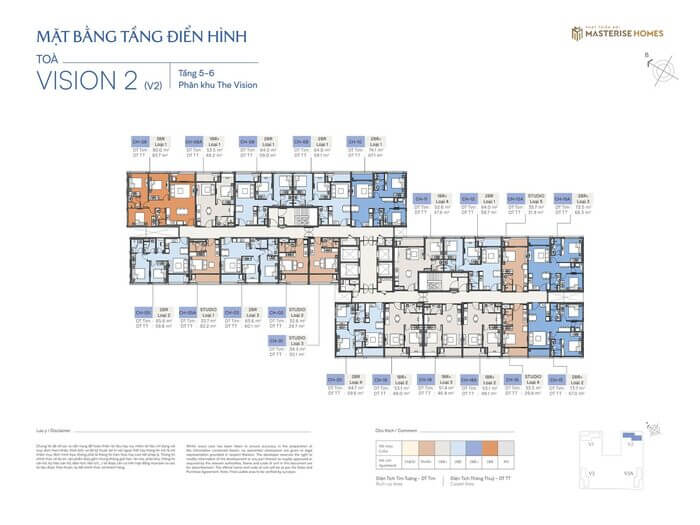 Toà Vision 2 Masteri Era Landmark tầng 5-6 Toà Vision 2 Masteri Era Landmark tầng 5-6