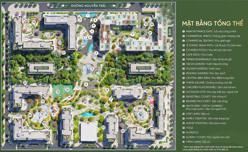 Vị trí Hà Nội Season Garden Nguyễn Trãi: Toạ độ tâm điểm đắt giá
