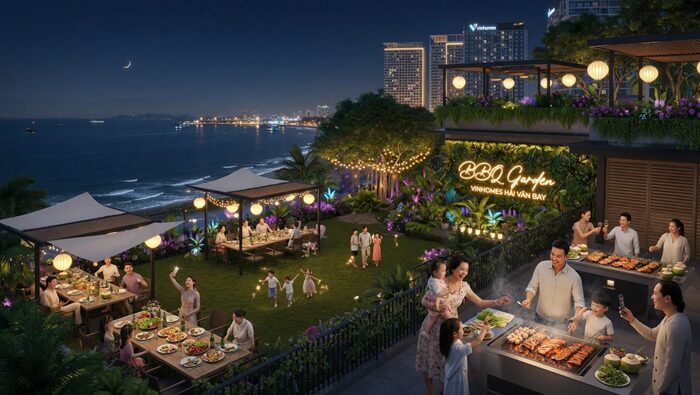 BBQ Garden Vinhomes Hải Vân Bay: Ẩm thực & liên kết cộng đồng