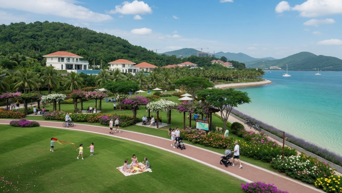 Công viên Peninsula Park Vinhomes Hải Vân Bay