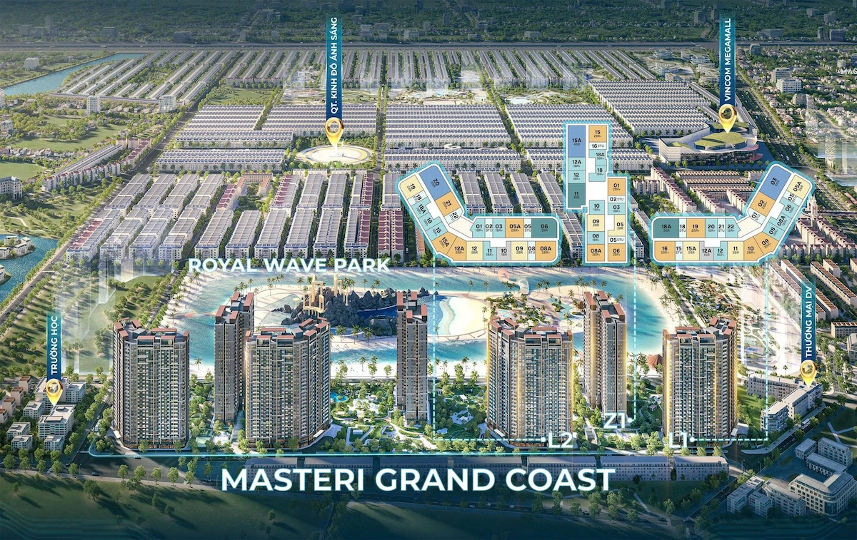 Tiến độ Masteri Grand Coast