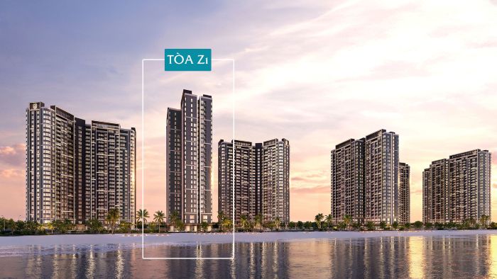 Tòa Z1 The Wave Masteri Grand Coast
