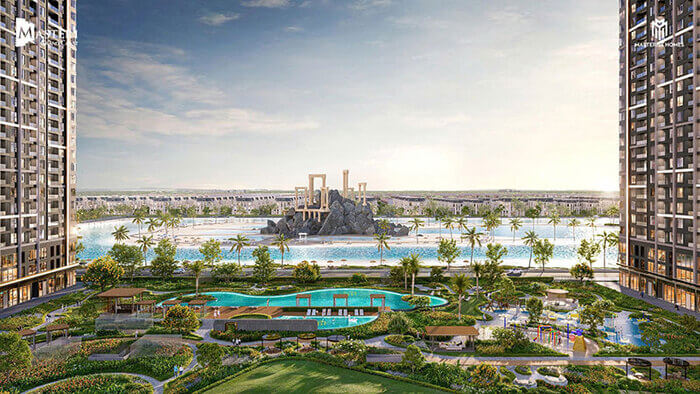 Tòa Z3 Masteri Grand Coast bể bơi Tòa Z3 Masteri Grand Coast bể bơi