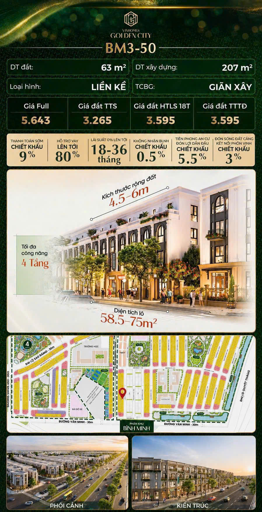 Bán liền kề Bình Minh Vinhomes Dương Kinh Bán liền kề Bình Minh Vinhomes Dương Kinh