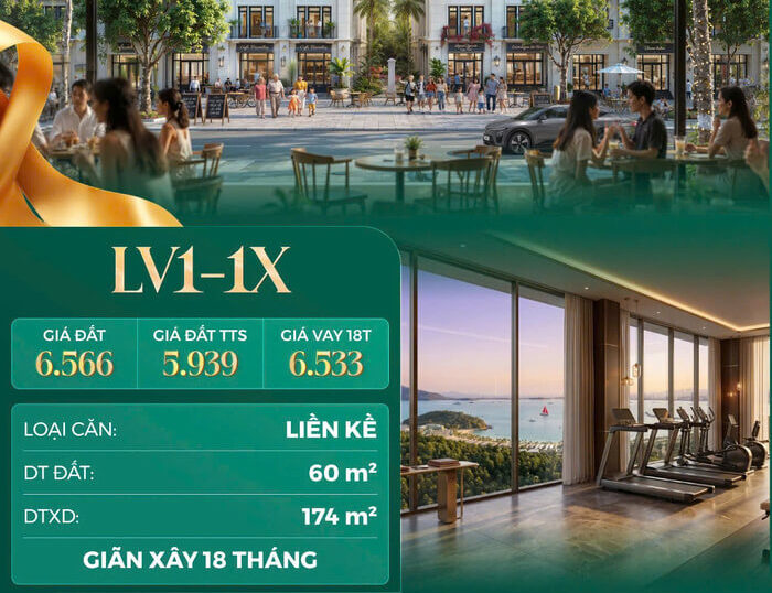 Bán liền kề LV1 Đảo Ngọc Vinhomes Hải Vân Bay Bán liền kề LV1 Đảo Ngọc Vinhomes Hải Vân Bay