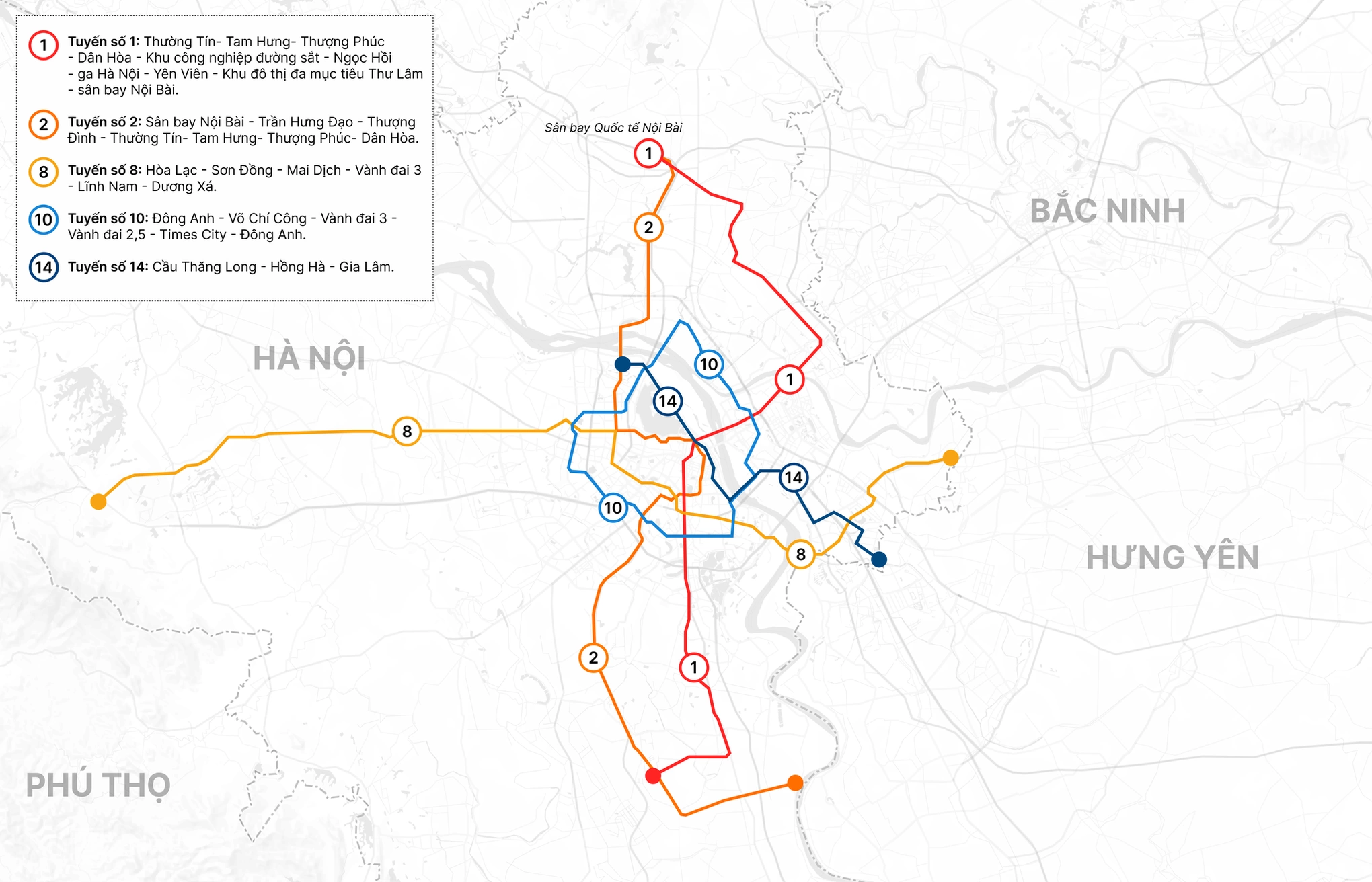 Hà Nội khởi công 5 tuyến metro