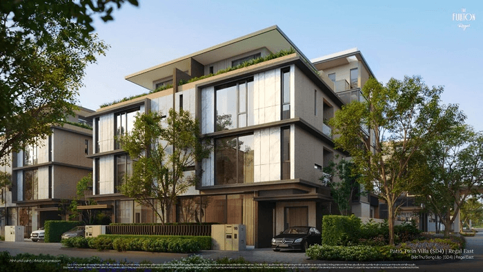 Phối cảnh biệt thự The Fullton Regal Paito Twin Villa Phối cảnh biệt thự The Fullton Regal Paito Twin Villa