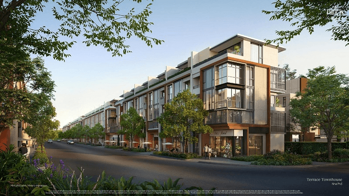 Phối cảnh biệt thự The Fullton Regal Terrace Townhouse Phối cảnh biệt thự The Fullton Regal Terrace Townhouse