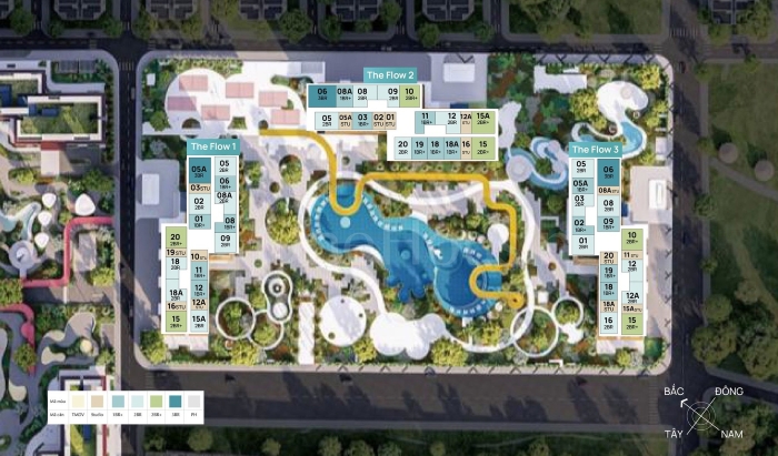 Tòa F3 Masteri Era Landmark Vinhomes Ocean Park 3