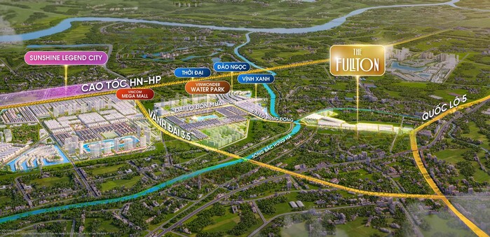 Vị Trí The Fullton Regal kết nối