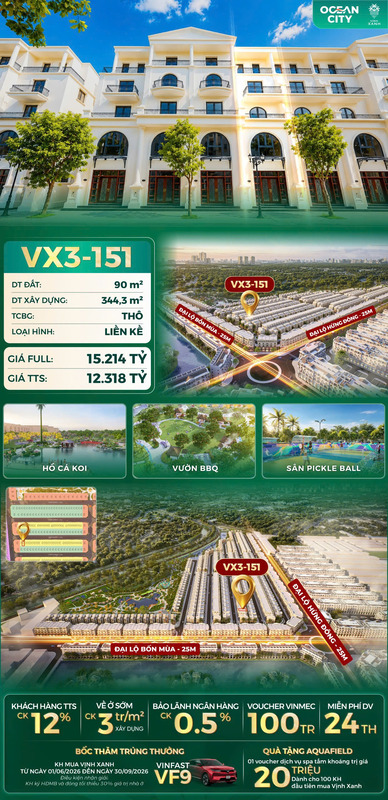 Vịnh Xanh 3 Vinhomes Ocean Park 3 Vịnh Xanh 3 Vinhomes Ocean Park 3