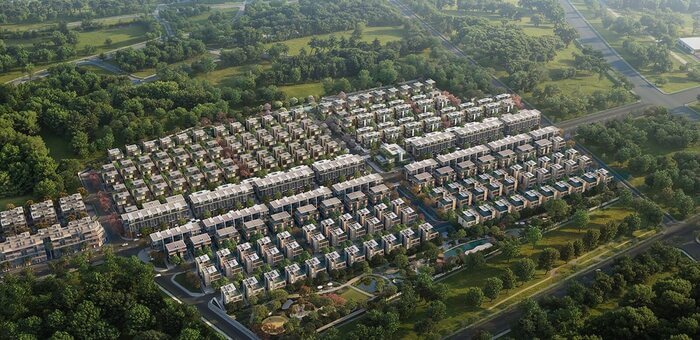 Biệt thự công viên The Fullton Regal vị trí